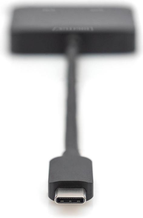Image du produit Digitus 2-Port-Video-Hub USB-C->2x Displayport (USB-C, 5.51 cm)