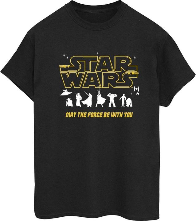 Image du produit Star Wars - T-shirt SILHOUETTES FORCE - Femme (5XL)