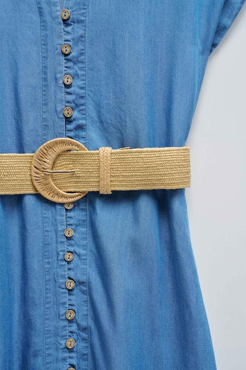 Actual product image Salsa Jeans Midikleid Lightdenim Dress With Belt (S)
