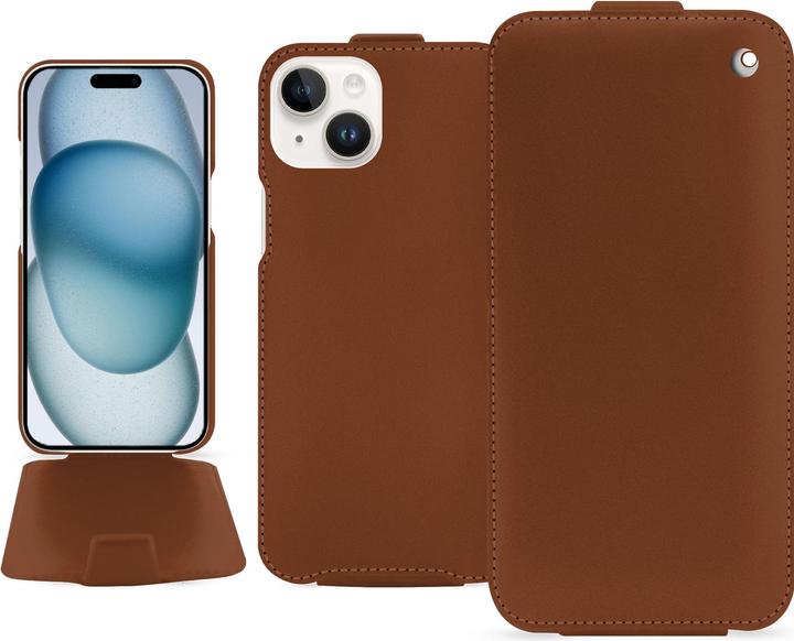 Actual product image Noreve Vertical leather shell (Apple iPhone 15)