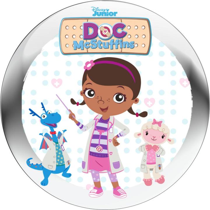 Actual product image StoryPhones StoryShield Disney Doc Mc Stuffins (Italian, Spanish, English, German, French)