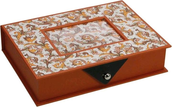 Safe orange Ringkassette Leonardo für Ringeklein