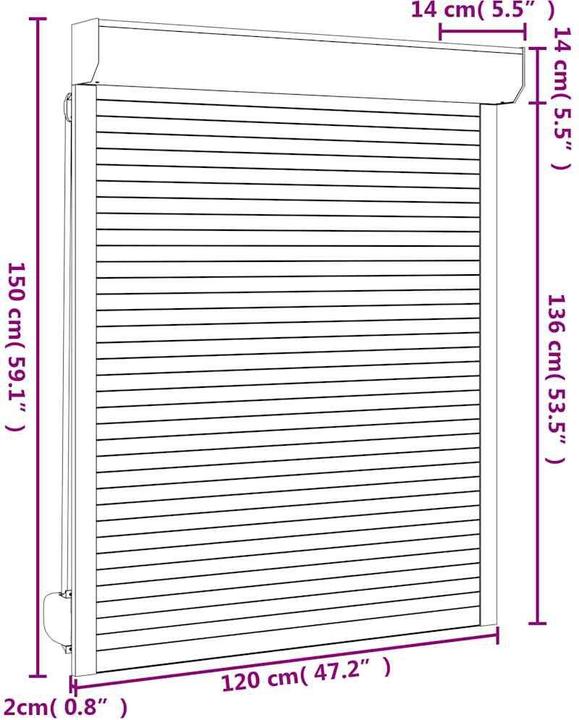 Produktbild VidaXL Helin (120 x 150 cm)
