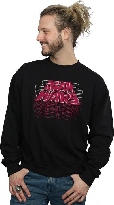 Actual product image Star Wars Mens Blended Logos Sweatshirt (XXL)