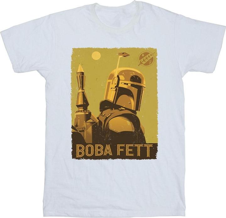 Star Wars The Book Of Boba Fett Planetary Stare TShirt (M)