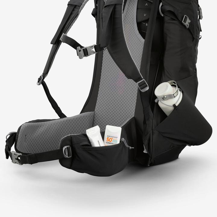 Image du produit Quechua Sac à dos de randonnée 38L, MH500 noir (38 l)