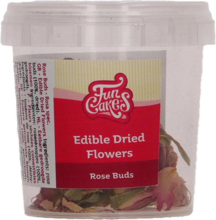 Produktbild FunCakes Essbare getrocknete Blumen - Rosenknospen (9g) (1 x)
