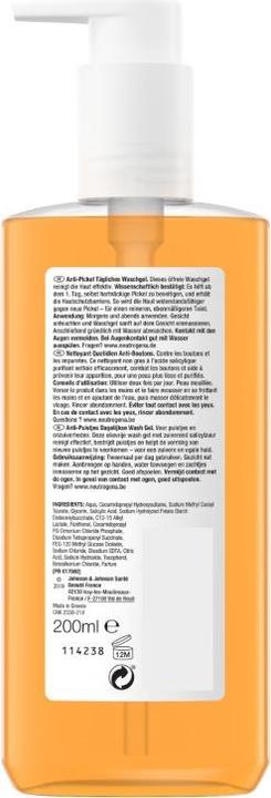 Produktbild Neutrogena Anti Pickel Waschgel (Gel, 200 ml)