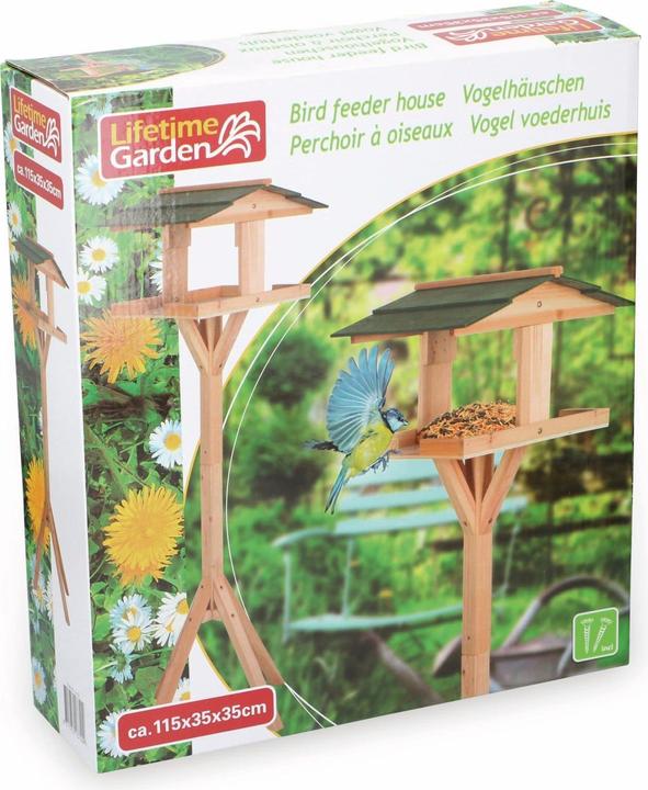 Image du produit Lifetime Mangeoire pour oiseaux avec support (115x35x35 cm)