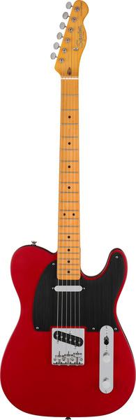 Squier 40th Anniversary Telecaster Vintage Edition Satin Dakota Red électrique gitaar (Guitare électrique)