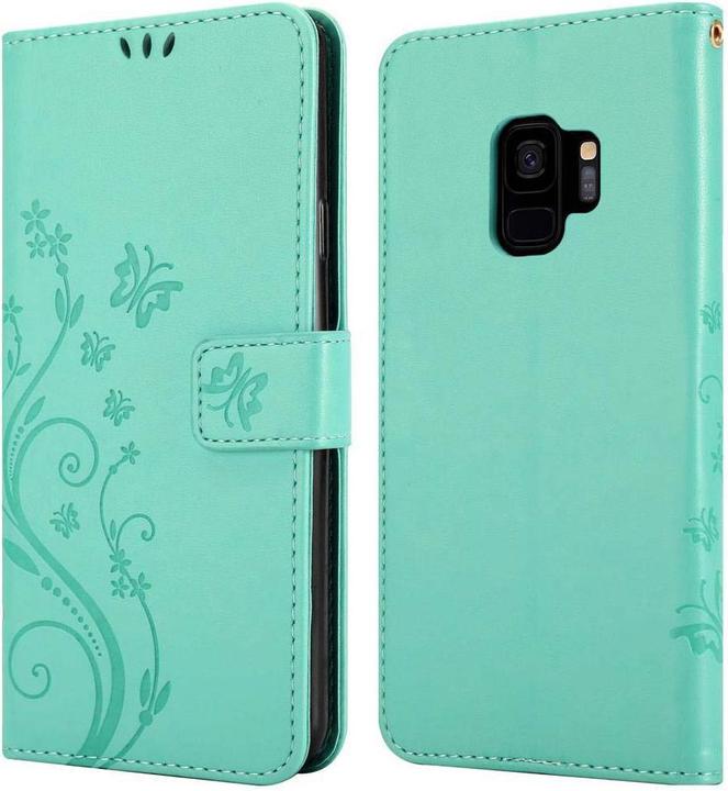 Image du produit Cadorabo Couverture du livre de fleurs (Samsung Galaxy S9)