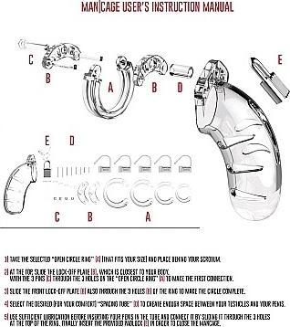 Produktbild ManCage Model 05 - Chastity Cock Cage