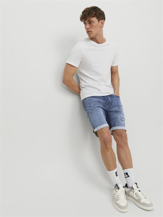 Produktbild Jack & Jones Rick Icon GE 633 Indigo Knit Jeansshorts (XXL)