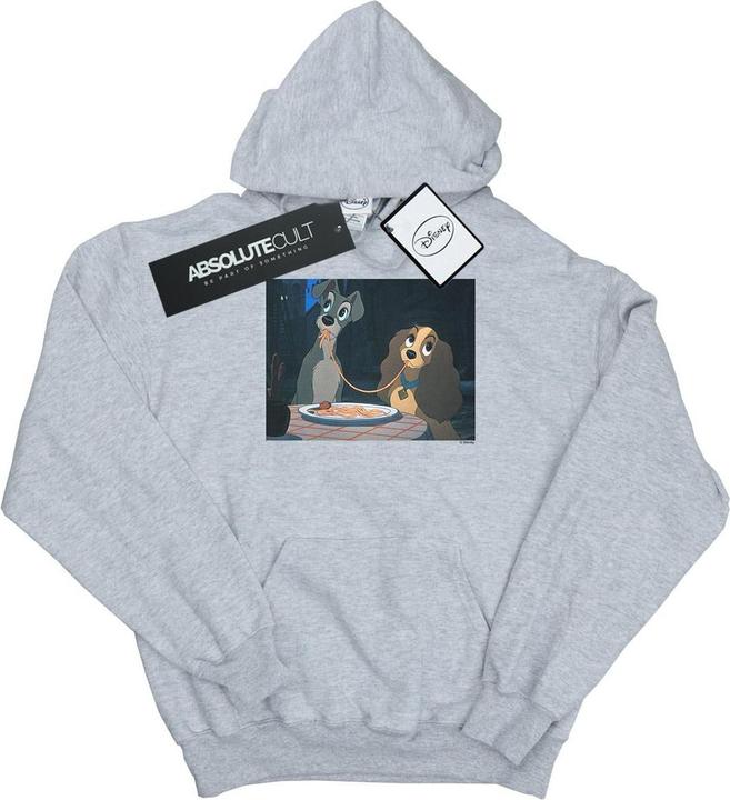 Produktbild Disney Lady And The Tramp Spaghetti Slurp Kapuzenpullover Mädchen (152, 158)