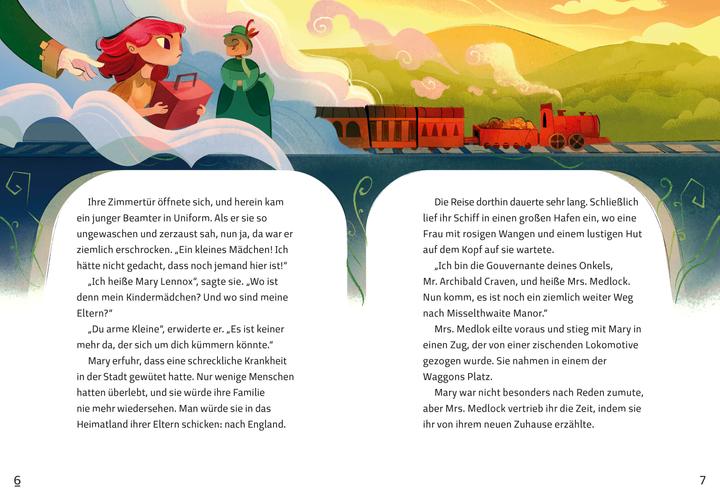 Valori nutrizionali e ingredienti Der geheime Garten (Illustrierte Kinderbuchklassiker) (Tedesco, Sabine Werner, I bambini della Stella Bianca, Domenico Russo, 2024)