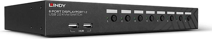 Lindy 8 Port DisplayPort 1.2 USB 2.0 KVM Switch