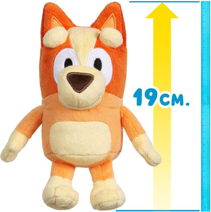 Image du produit Moose Bluey Plüsch assossrtiert / 2-fach ass., Bluey oder Bingo, 20 cm hoch, ab 3 Jahren (20 cm)