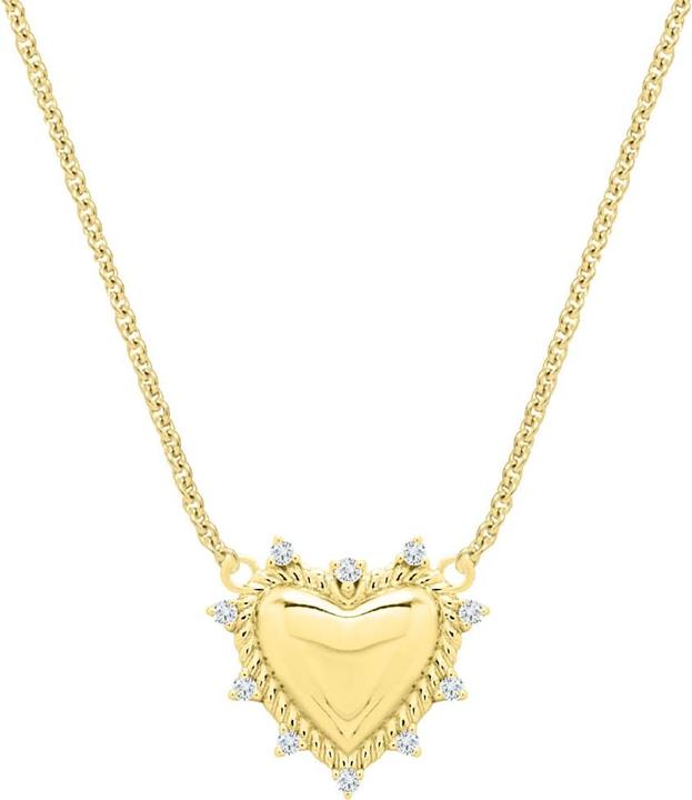 Produktbild Candy Halskette Laurien, 925 Sterling Silber, vergoldet (925 Sterling Silber, 18k vergoldet, 42 - 45 cm)