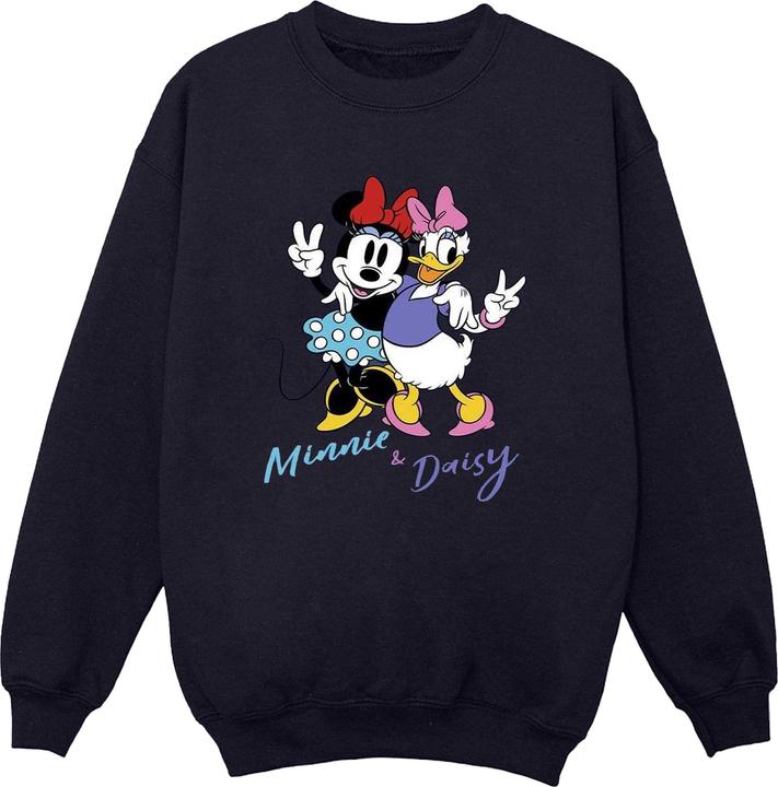 Actual product image Disney Womens/Ladies Minnie Mouse And Daisy Sweatshirt (L)