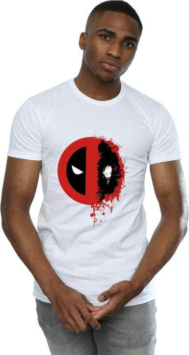Produktbild Deadpool Split Splat Logo TShirt (M)