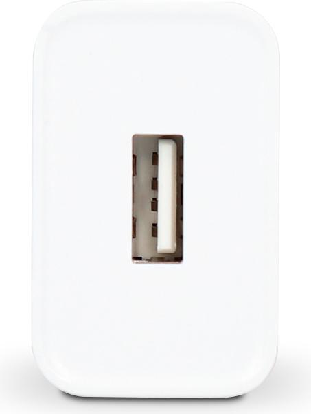 Actual product image Contact Wall charger + Lightning cable MFI Apple-compatible 2.1A White (10 W)