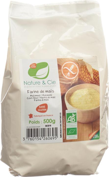 Produktbild Nature et Cie Packung Bio Maismehl glutenfrei 500 g (500 g)