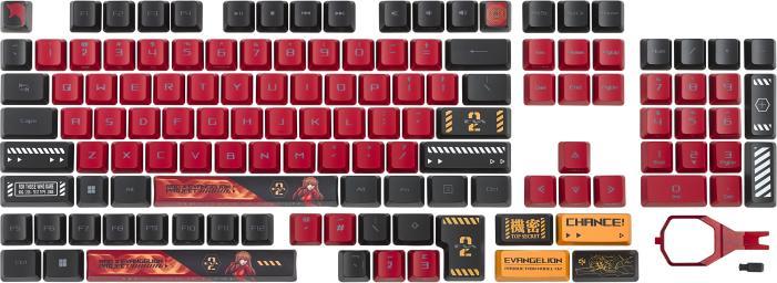 Actual product image ASUS Rog Keycap Set for RX Switches EVA-02