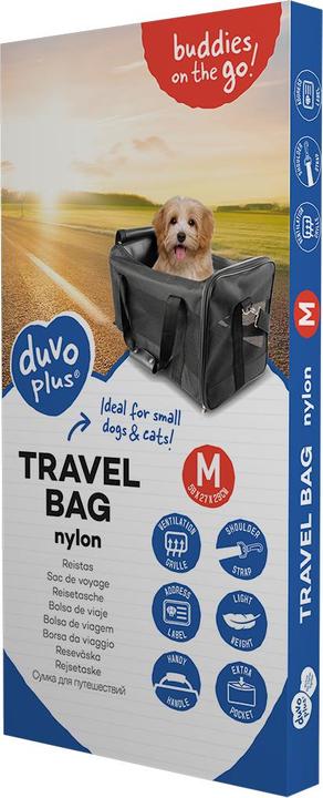 Actual product image EBI Duvo+ travel bag nylon S (Dog, Reflectors)