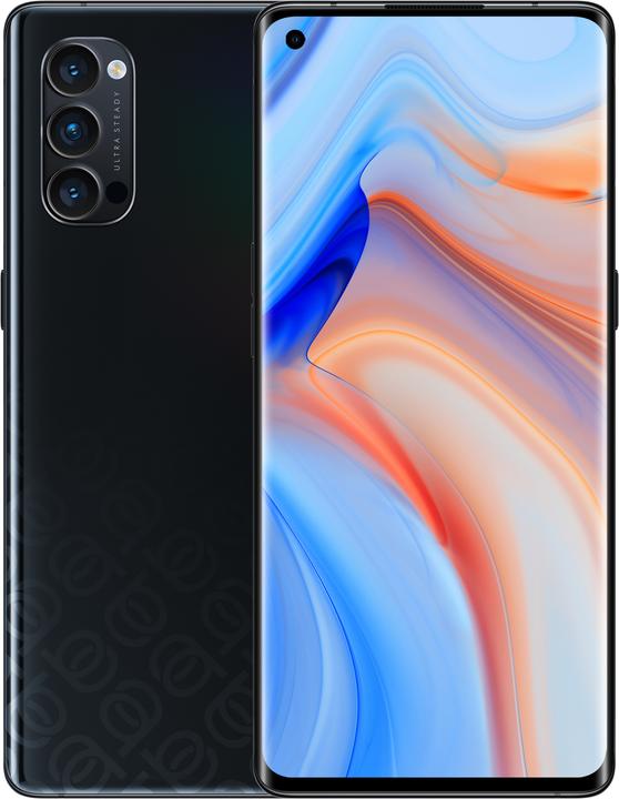 OPPO Reno4 Pro (256 GB, Space Black, 6.50", Dual SIM, 48 Mpx, 5G)