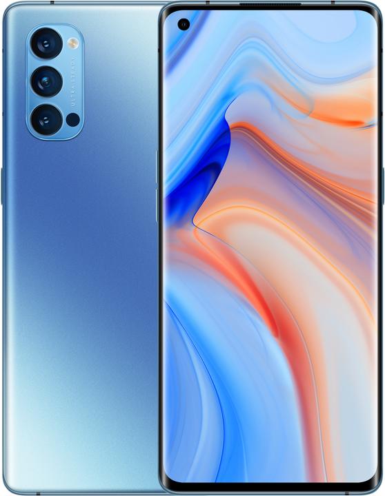 OPPO Reno4 Pro (256 Go, Galactic Blue, 6.50", Double SIM, 48 Mpx, 5G)