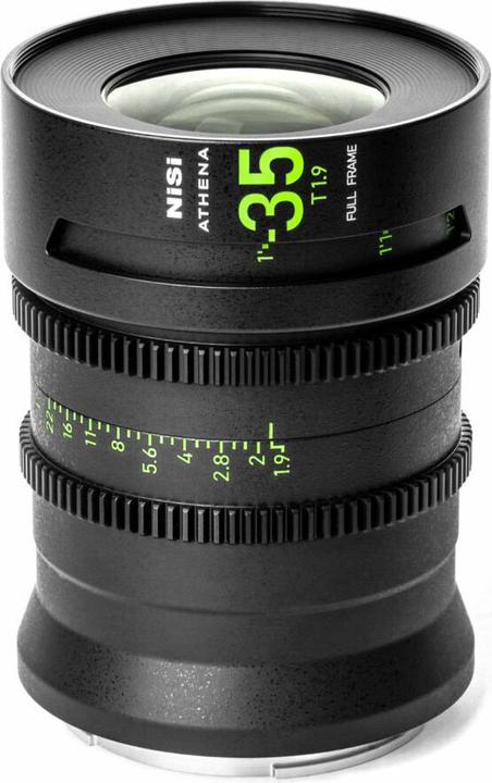Actual product image Nisi 35mm ATHENA PRIME Full Frame Cinema Lens T1.9 (G Mount | No Drop In Filter) (full size)