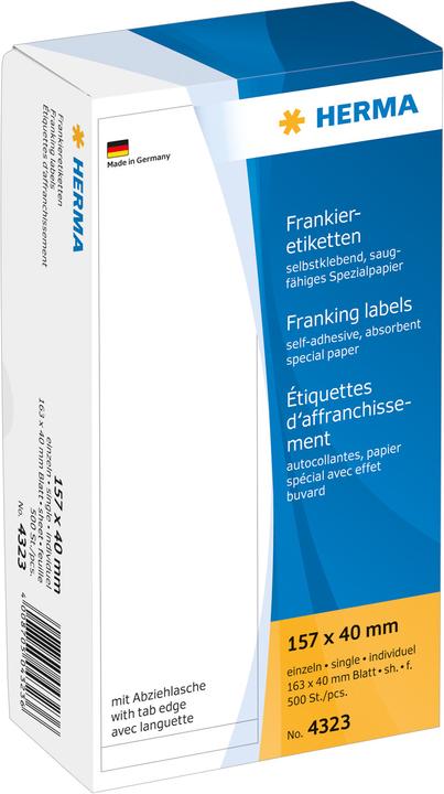 Image du produit HERMA Étiquettes d'affranchissement