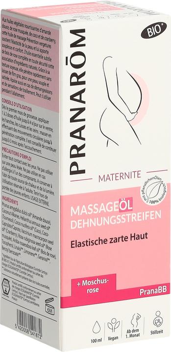 Immagine prodotto Pranarom PranaBB Schwangerschaft Massageöl Dehnungsstreifen Bio (100 ml)