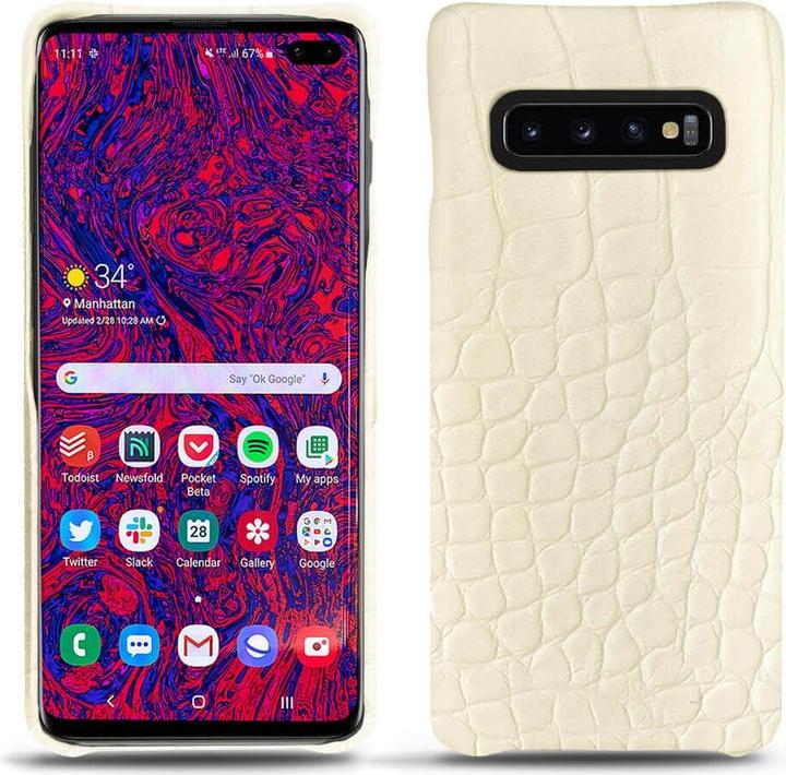 Noreve Lederen omslag (Samsung Galaxy S10+)