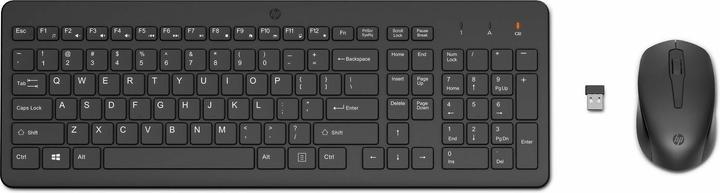 HP 330 Tastiera Mouse senza fili (Ing. Int., Senza fili)