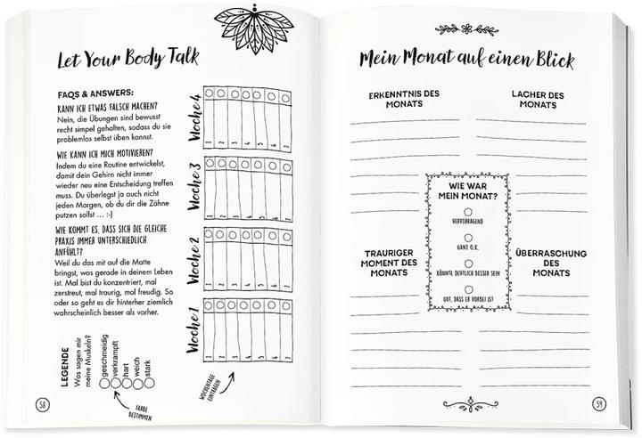 Produktbild Yoga Bullet Journal (Deutsch, Inge Schöps, 2019)