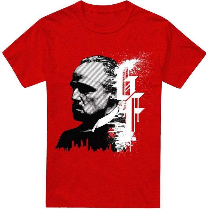 Actual product image The Godfather Unisex Adult Spray T-Shirt (S)