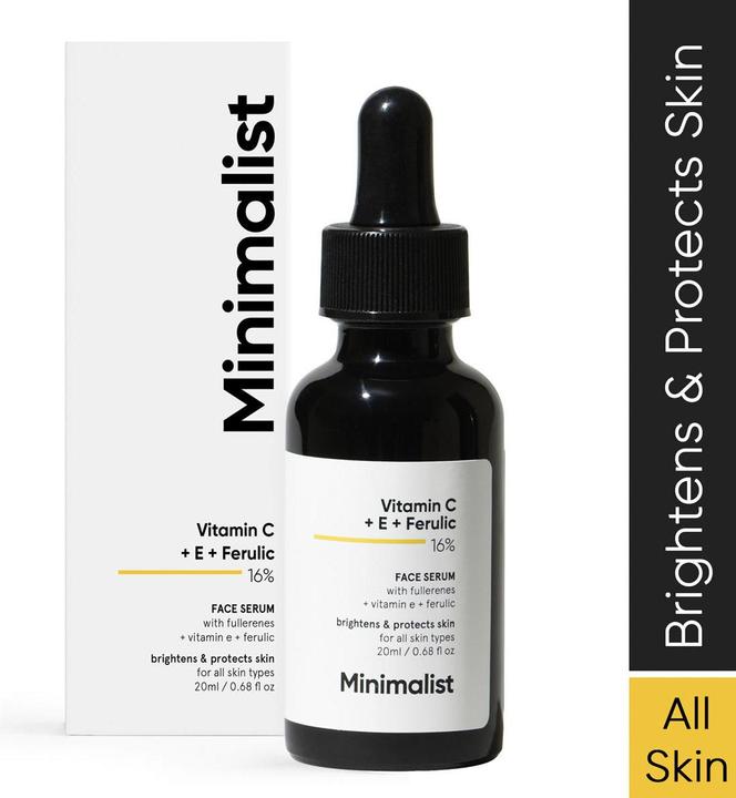 Immagine prodotto Minimalist Siero per il viso alla vitamina C + E + Ferulic 16% (20 ml)