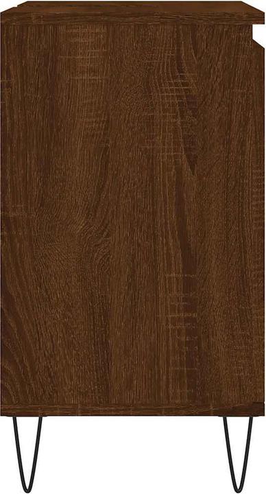 Actual product image VidaXL Badschrank Braun Eichen-Optik 58x33x60 cm Holzwerkstoff (58 x 33 x 60 cm)