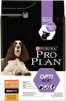 Image du produit Pro Plan Dog Medium & Large Adult 7+ Poulet (Adulte, 1 pcs, 14000 g)