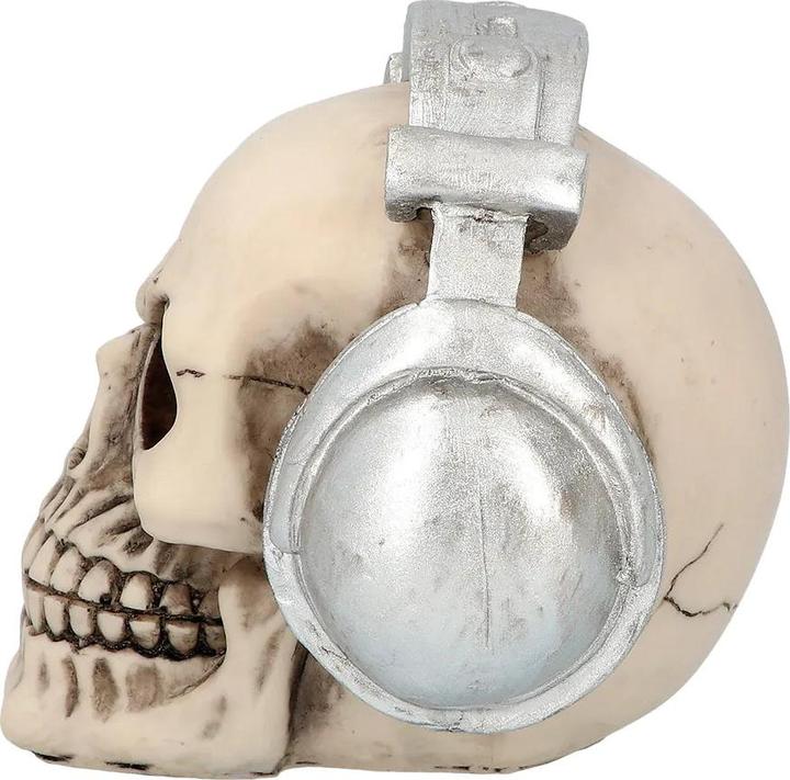Produktbild Boland Halloween Deko Skull Schädel Kopfhörer