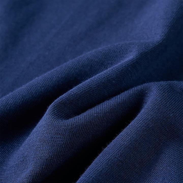 Immagine prodotto VidaXL Camicia da bambino a maniche lunghe blu navy 116,Materiale: 95 % cotone (116)
