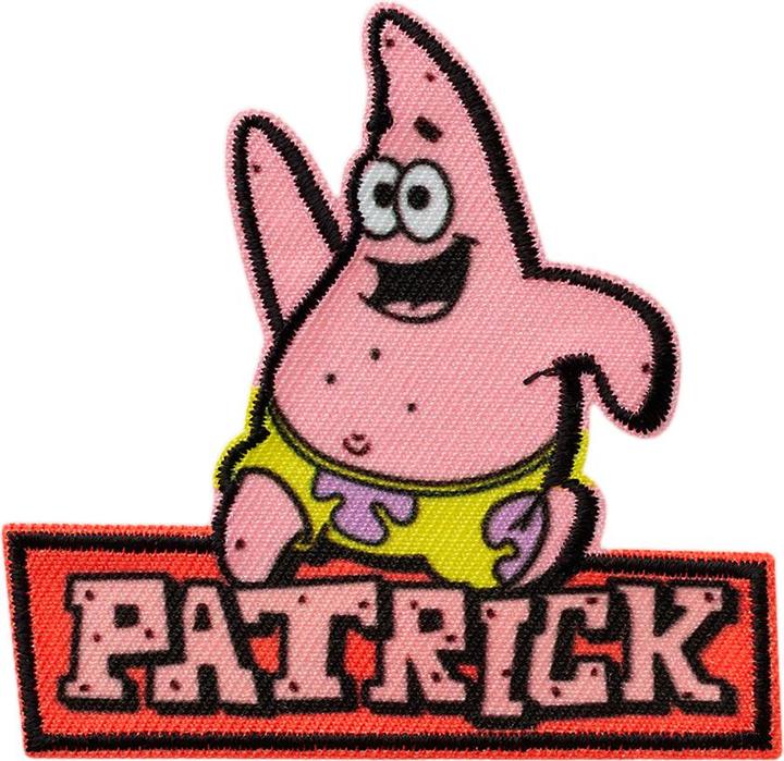 Image du produit Mono Quick Applikationen - Kids and Hits - aufbügelbar Spongebob Patrick (1 x)
