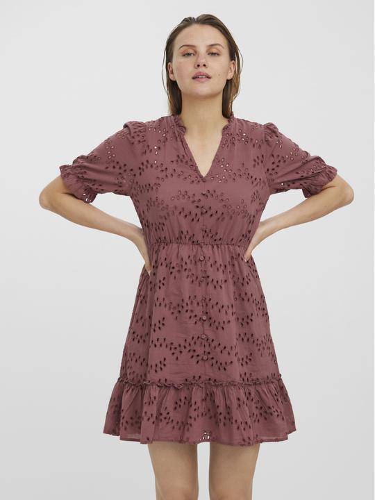 Produktbild Vero Moda Broderie Anglaise Kurzkleid (XS)
