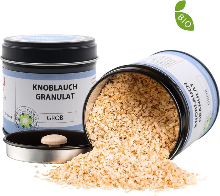 Image du produit Justchili Ail bio en granulés grossiers (70 g)