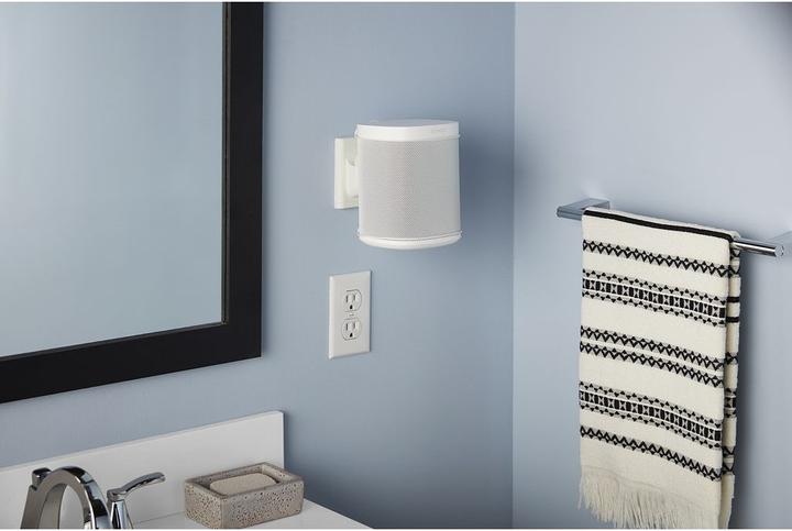 Actual product image Sanus Wall bracket for Sonos ONE, PLAY:1 & 3 (1 pcs., Wall installation, Pivoting, Tiltable)