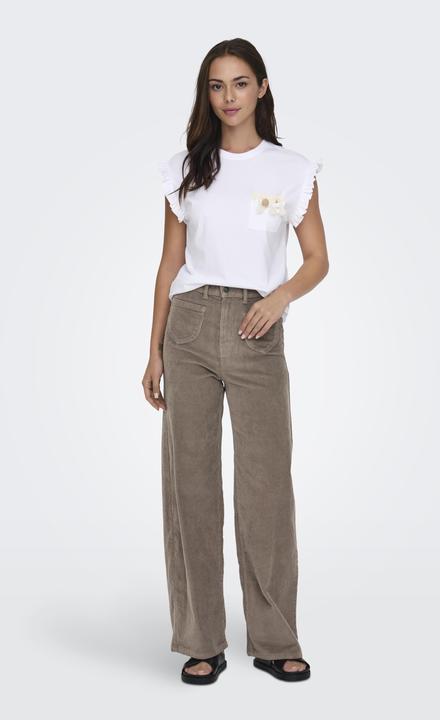Produktbild Only ONLHOPE Hohe Taille Gerade geschnitten Hose mit weitem Beinschnitt Hose mit weitem Beinschnitt (36)