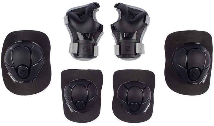 Nijdam Protector set for kids (L, Ellbogenschoner, Knieschoner, Handgelenkschoner, Paar)