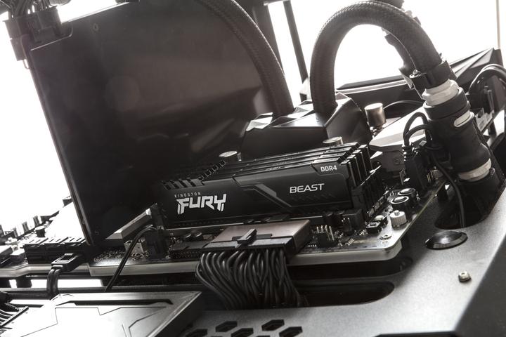 Actual product image Kingston FURY Beast (2 x 16GB, 3200 MHz, DDR4-RAM, DIMM)