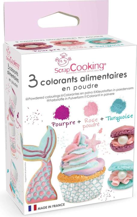 Pink, Turchese, Lilla